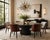 An elegant set of six Colette dining chairs designed by celebrated Italian designer Roberto Lazzeroni for Baxter, one of...