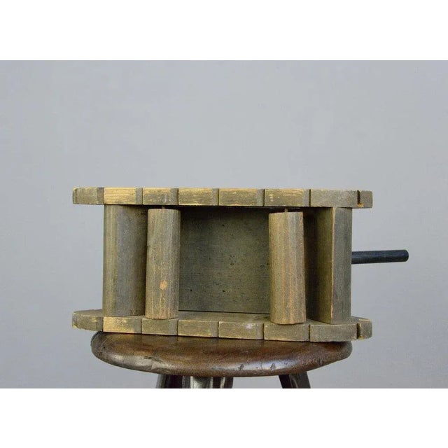 Wood Large Trench Art Tank, 1910 For Sale - Image 7 of 10