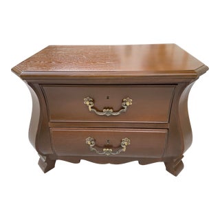 Drexel French Bombay Nightstand Brown For Sale