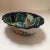 Mexican Vintage Talavera Mexican Majolica Calla Lily Bowl With Scallop Edge and a Floral Painted Salsa/Dip Bowl - Set of 2 For Sale - Image 3 of 13
