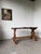 Wood Folk Art Handcrafted Elm Table, 1950s For Sale - Image 7 of 18