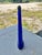 Vintage Cobalt Blue Art Glass Decanter For Sale - Image 4 of 7