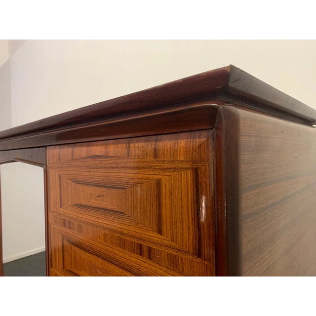 Inlaid Rosewood Wardrobe from Dassi, 1950s For Sale - Image 10 of 13