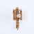 Mid-Century Rattan Lantern Sconces by Louis Sognot, 1960s, Set of 2 For Sale - Image 11 of 13