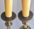 Metal Vintage Mid-Century Modern Heavy Brass Beehive Candlestick Boudoir Table Lamps 31" Tall - a Pair For Sale - Image 7 of 10