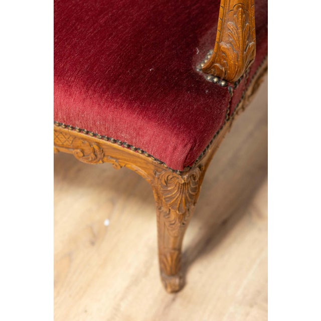 Pair of 19th Century French Arm Chairs For Sale - Image 12 of 14