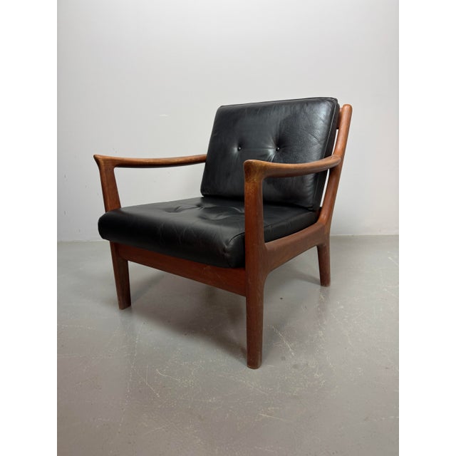 Mid-Century Senator Armchair by Ole Wanscher for Cado, Denmark, 1960s For Sale - Image 6 of 7