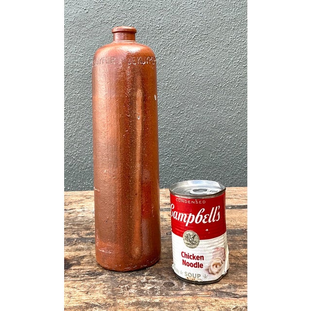 Vintage De Kuyper Pottery Bottle For Sale - Image 9 of 12