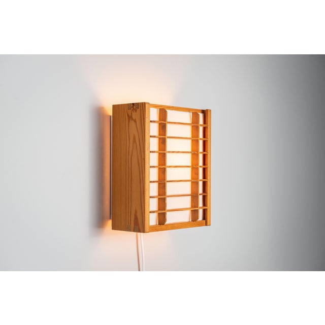 Metal Vintage Wall Lamps in Pine from Alda, 1970s, Set of 2 For Sale - Image 7 of 15