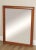 High Quality American Made Vintage Partial Gilt and Cherry Wood Wall Mirror