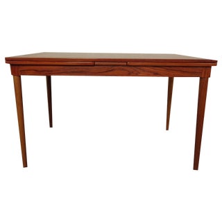 Large Extendable Rosewood Dining Table, Denmark, 1960s For Sale