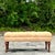 Vintage Regency Tufted Bench For Sale - Image 4 of 6
