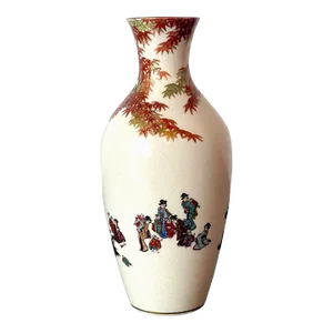 Japanese Miniature Satsuma Vase Yabu Meizan Meiji
