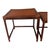 McGuire Late 20th Century McGuire Manner Rattan Nesting Tables For Sale - Image 4 of 6
