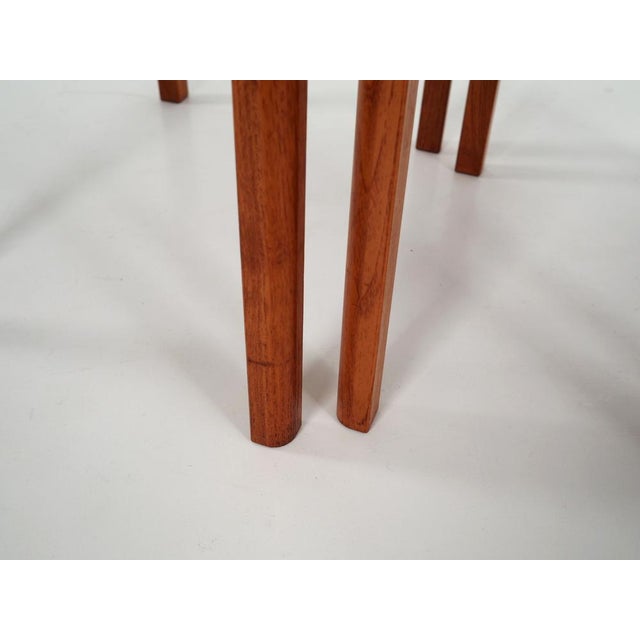 Danish Teak Nesting Tables, 1970s, Set of 3 For Sale - Image 14 of 15