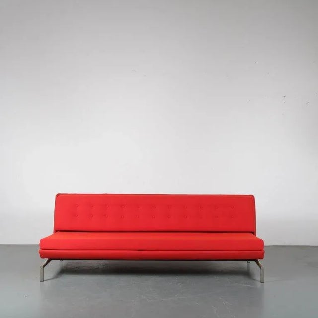 Sleeping Sofa by George van Rijk for Beaufort, Belgium, 1960s For Sale - Image 3 of 11