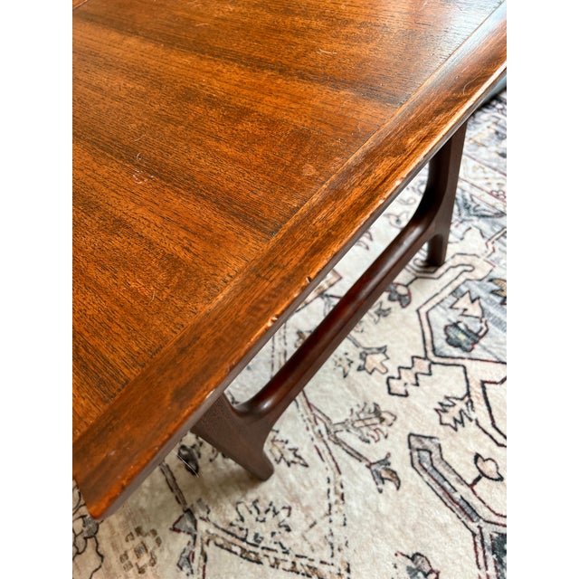 Mid-Century Modern Japanese Teak Snack Tables For Sale - Image 6 of 11
