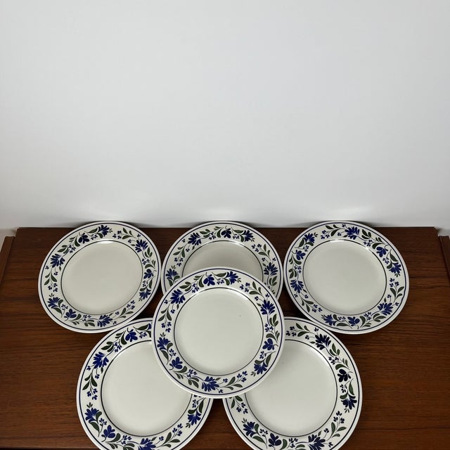 Vintage Dessert Plates from Churchill England, 1970, Set of 6 For Sale - Image 10 of 10
