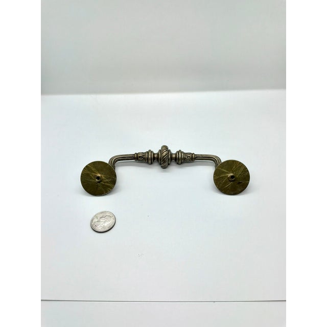 Henredon Henredon Decorative Pull Antique Silver For Sale - Image 4 of 4