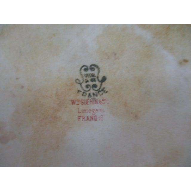 Antique Wm Guerum & Co. Limoges France Porcelain Tea Service / Platter For Sale - Image 9 of 10