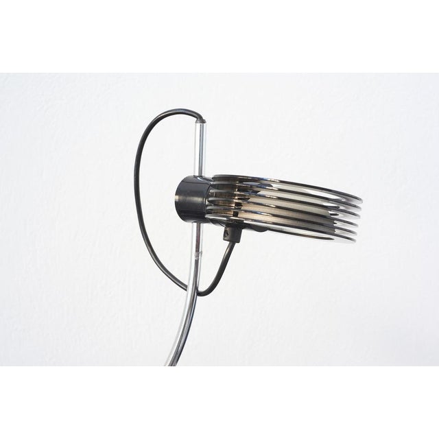 Metal Cigno Table Lamp by Bruno Gecchelin for Guzzini, 1974 For Sale - Image 7 of 9