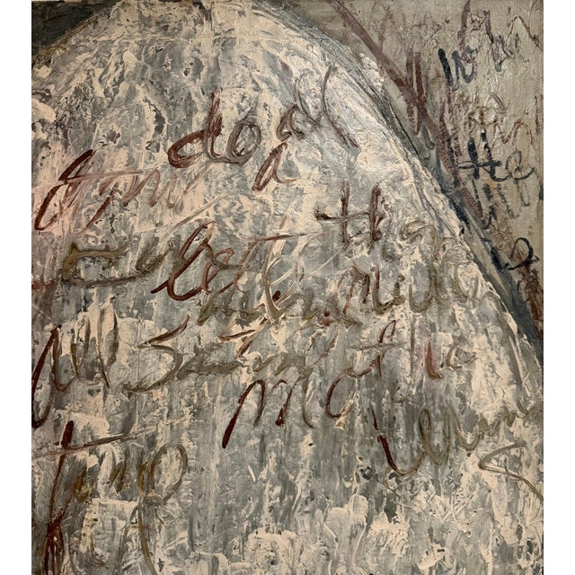 Jay Milder, Untitled Composition Abstract Expressionist Oil Painting Jay Milder, 1960 For Sale - Image 14 of 14