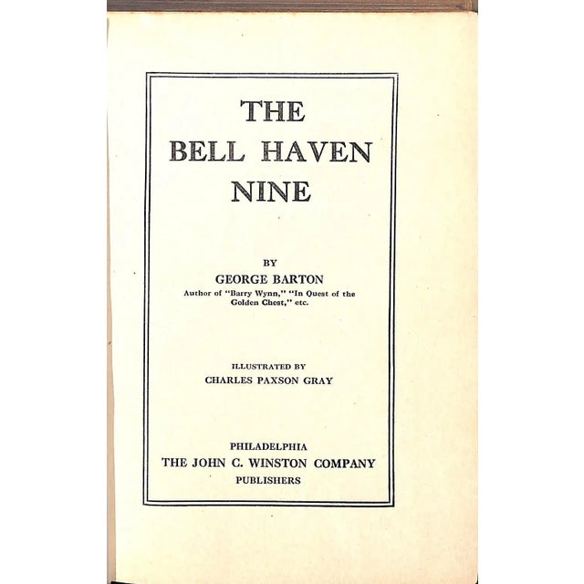 328 pp. 7.5"x 5.5" George Barton The John C. Winston Company 1914