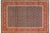 Green Shabby Chic 1990's Pak-Persian Green/Rust Wool Rug - 8'2'' X 10'3'' For Sale - Image 8 of 9