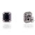 Art Deco 8.3 Ct Art Deco Octagon Cut Blue Sapphire & Diamond Halo Stud Earrings - A Pair For Sale - Image 3 of 13