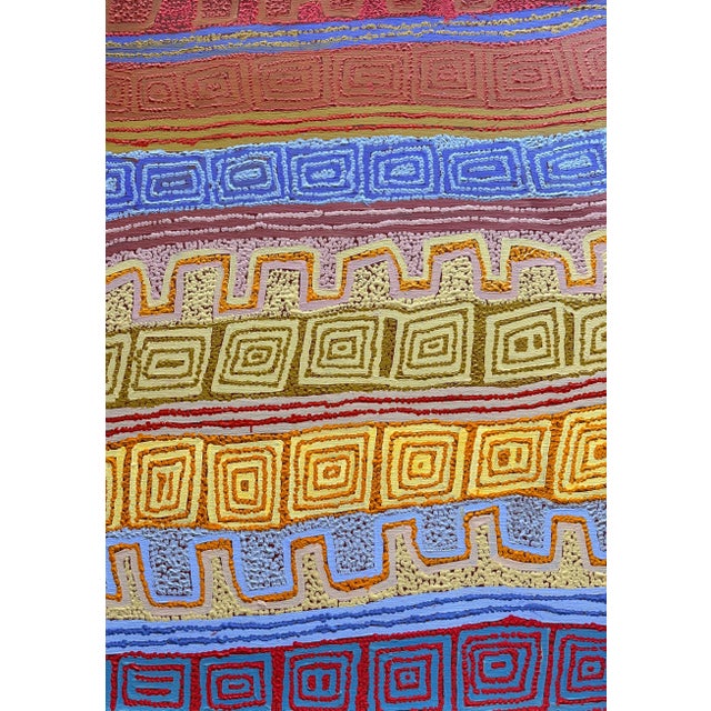 2010s Aboriginal Contemporary Painting Tingari by Patrick Tjungurrayi Provenance For Sale - Image 5 of 12