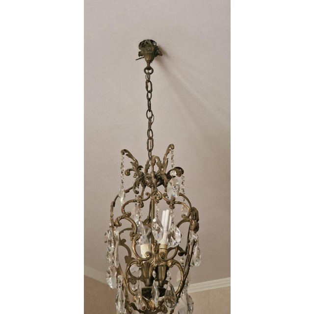 Vintage Pendant Lamp, 1940s For Sale - Image 4 of 8