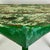 Early 20th Century Demilune Shaped Hand Constructed Wooden Accent Table in Naturally Distressed Avocado Green For Sale - Image 13 of 13