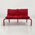 Red 2-Seater Sofa in Metal and Fabric from Thalia & Co, 1980s For Sale - Image 12 of 12