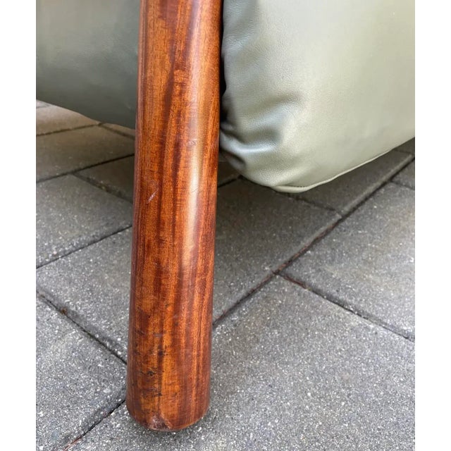 1970s Percival Lafer Mp-81 Leather Sofa For Sale - Image 10 of 12