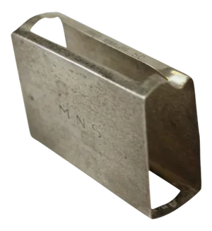 Sterling Matchbook M.N.S. Holder