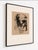 Really strong portrait etching by Leonard Baskin — one of those pieces that just pulls you in. The line work is loose and...