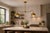 Not Yet Made - Made To Order Brass Double Dome Chandelier, Double Pendant Chandelier, Designed for Modern Kitchens, Dining Rooms For Sale - Image 5 of 8