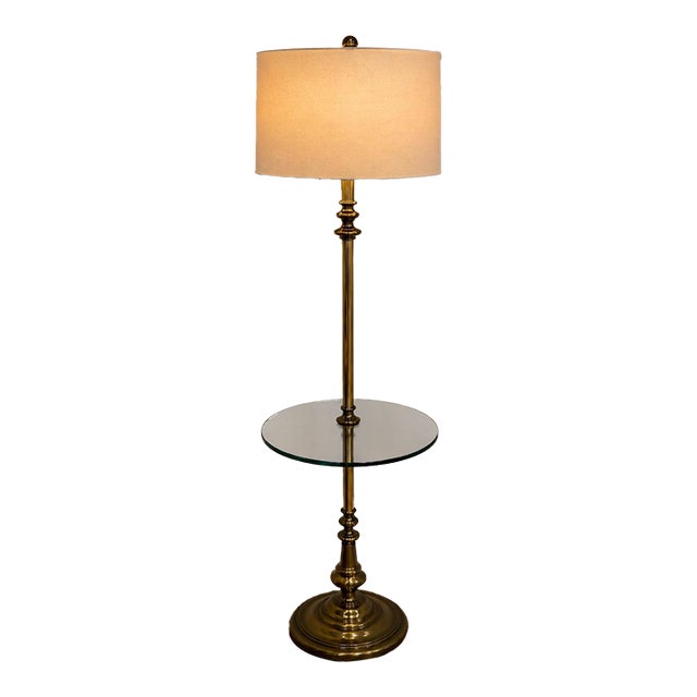 Vintage Brass Floor Lamp For Sale
