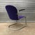 1950s Purple Upholstery & Black Armrests 413 Chair by W. H. Gispen for Gispen Culemborg, 1950s For Sale - Image 5 of 15