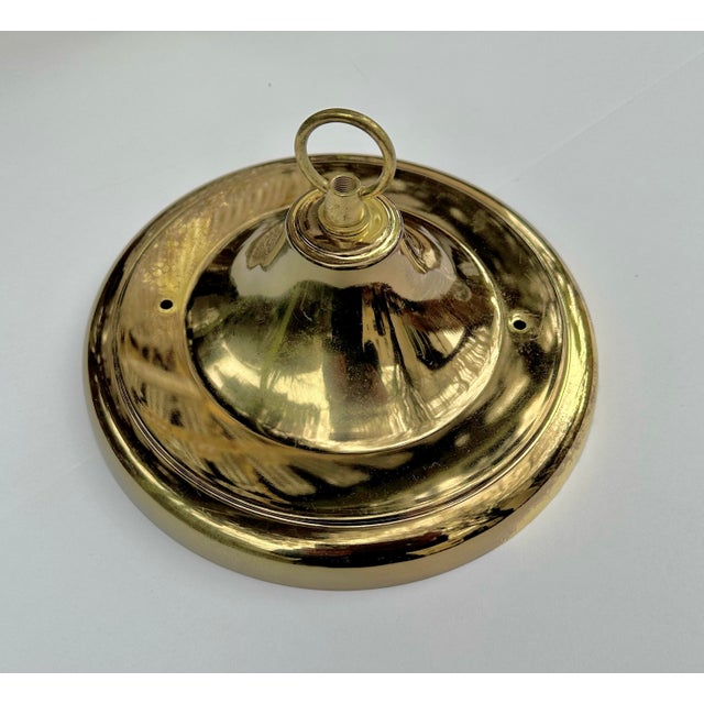 Late 20th Century 7-Light Lucite Starburst Art Deco Revival Chandelier For Sale - Image 11 of 12