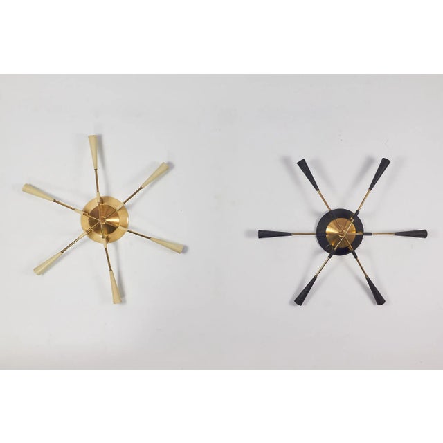 Stilnovo Wall or Ceiling Lamps from Stilnovo, 1950s, Set of 2 For Sale - Image 4 of 18