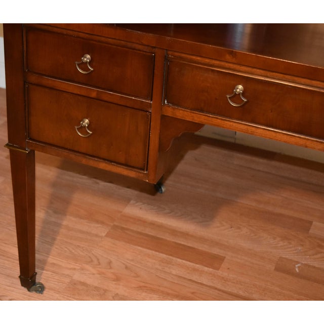 1960s Vintage Hekman English Regency Mahogany Desk Chairish