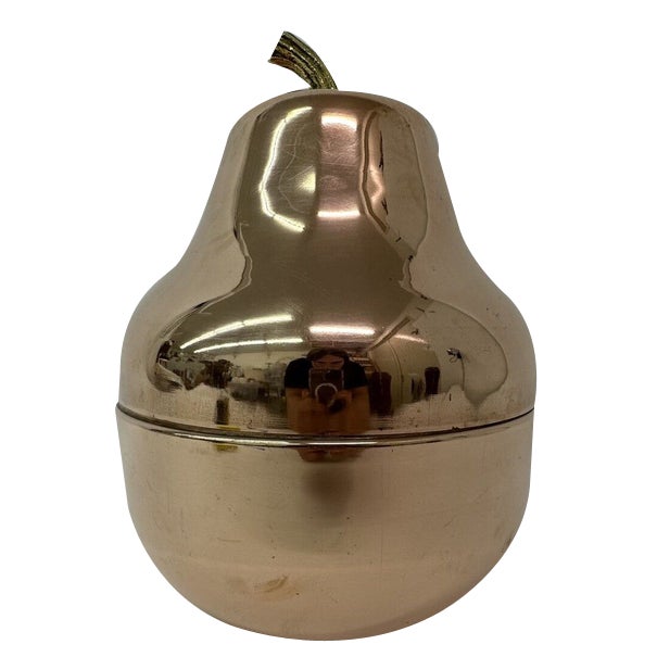 Vintage Raymor Pear Shaped Copper Champagne and Wine Cooler, Italy, 1970s For Sale