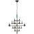 Chapman & Myers for Visual Comfort Signature Sonnet Medium Chandelier in Bronze For Sale