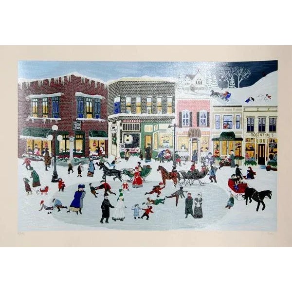 Skater's Delight Moes, Denielle Spohn Serigraph, Signed and Numbered in pencil Edition: 59/350 Size: 18.5 in. x 27 in....