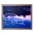 Mid 20th Century Landscape Painting of a Lake at Dusk For Sale