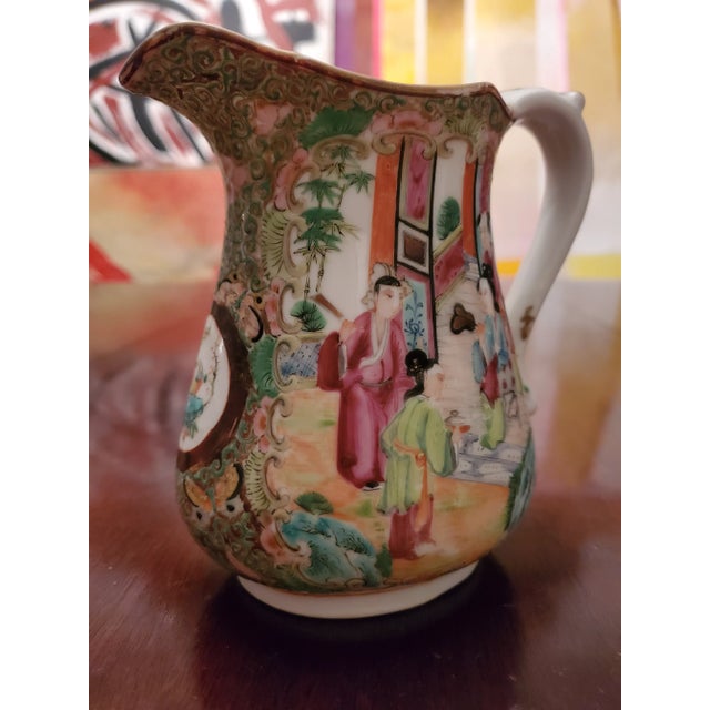 Antique Chinese Porcelain Rose Mandarin Medallion Vessel For Sale In Boston - Image 6 of 6