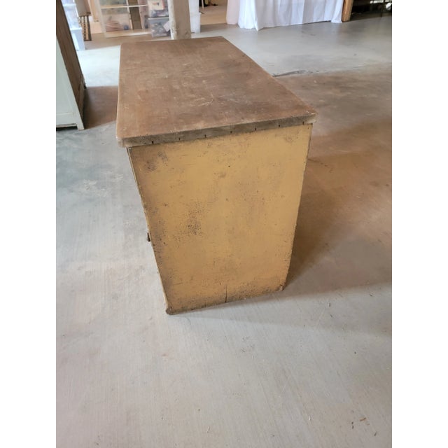 Antique English Painted Cupboard For Sale - Image 9 of 13