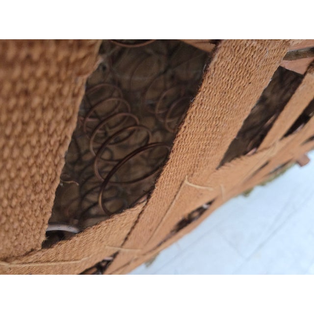 Danish 2-Seater Banana Sofa in Green Velour, 1960s For Sale - Image 13 of 18