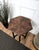 Brown Antique Italian Hexagonal Walnut Side Table with Bobbin Turned Legs, 1890s For Sale - Image 8 of 11